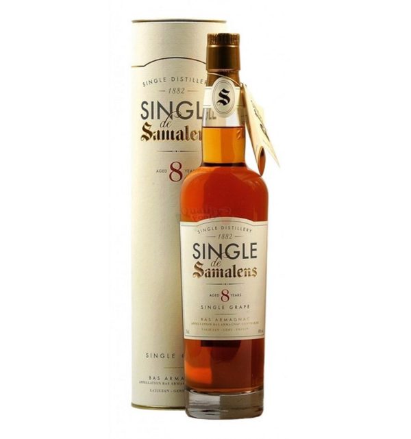 Bas Armagnac Single 8 ans Samalens 70cl con Astuccio