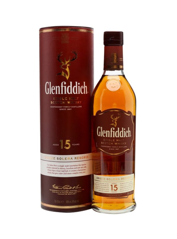 Glenfiddich Whisky 15 Years Old 70cl con Astuccio - immagine 2